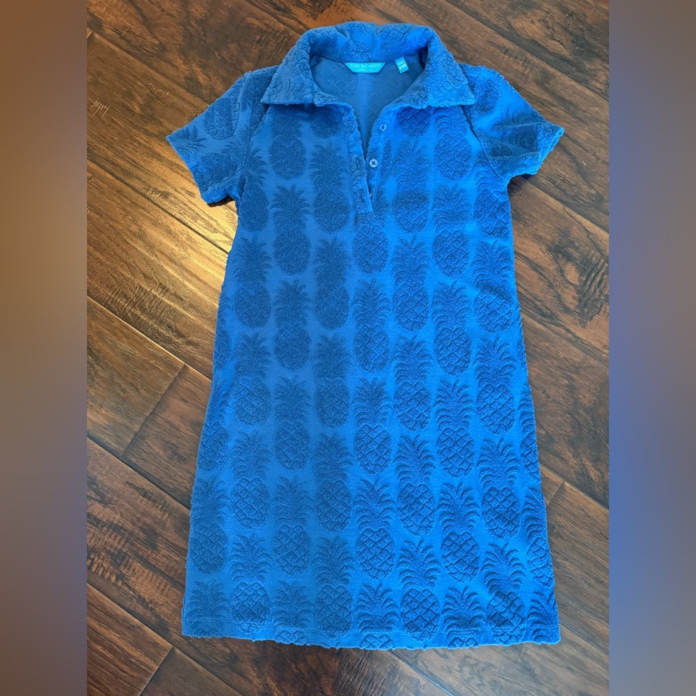 Tori Richard Terry Jacquard Blue